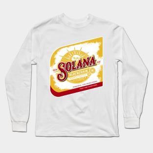 Solana Beer Label Long Sleeve T-Shirt